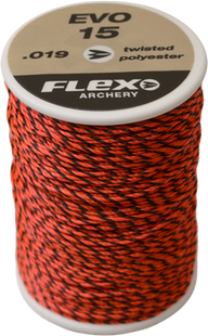Нитка Flex EVO-15 .019 Black/Fluor Red A101904 фото