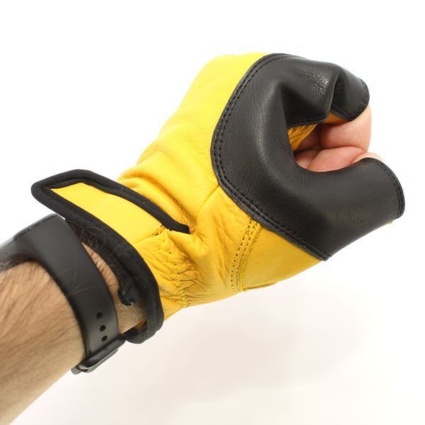 Перчатка для тримання лука White Feather Bow Protector for the RH Hand Large 109256-1036 фото