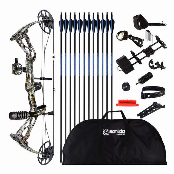 Лук Sanlida Dragon X8 RH 10-60# Camo Full KIT 200.215.006 фото