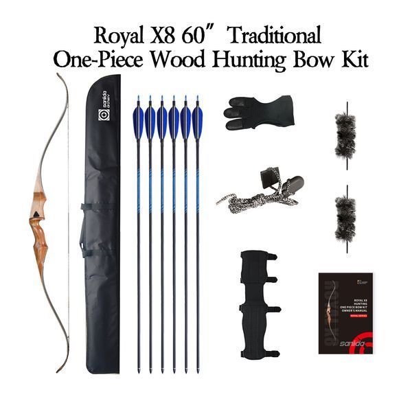 Royal X8 One-Piece Bow Kit 60"-40# 200.616.003 фото